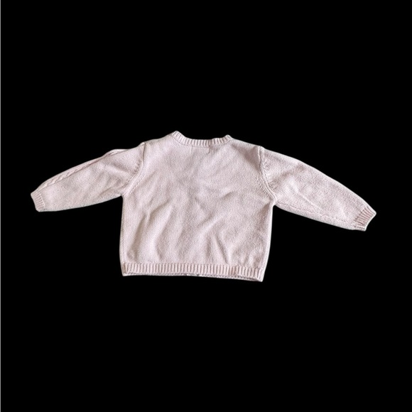 Pink Knit Cardigan and matching pants Heartstrings baby - Picture 2 of 6